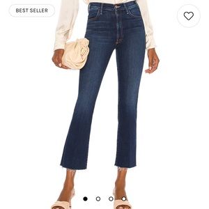 MOTHER - The Hustler Ankle Fray in Home Movies Denim Pants